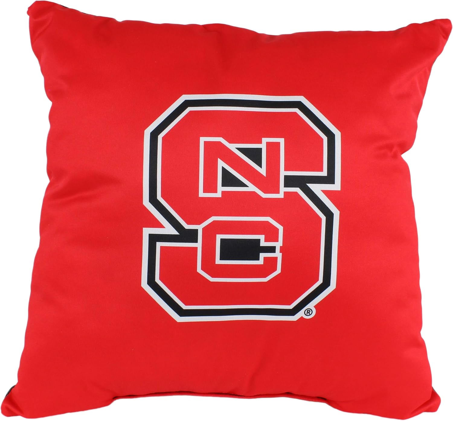 College Covers Everything Comfy NC State Wolfpack 16" Decorative Pillow Reversible 2 Unique Sides