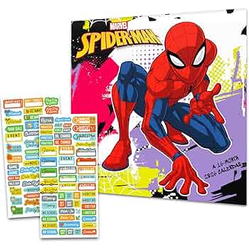 スパイダーマン　MARVEL　ミニカード　シルエット Amazon.co.jp: マーベル スパイダーマン カレンダー 2025