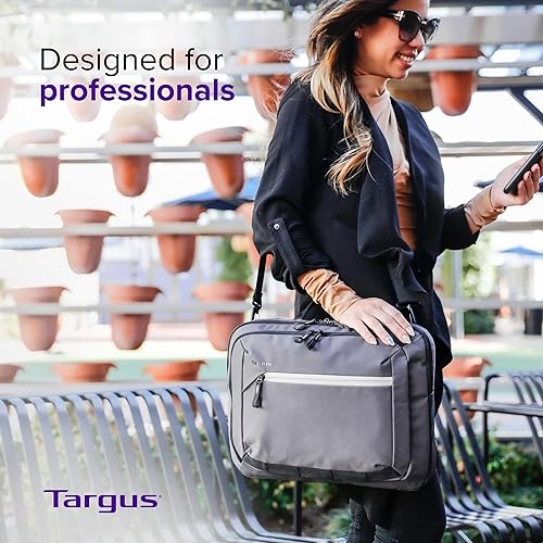 Miniatura 6 de Targus City Fusion - Bolsa bandolera convertible para portátiles de 13 a 14 pulgadas, MacBook Air, Microsoft, Dell, Chromebook, Lenovo y HP, para