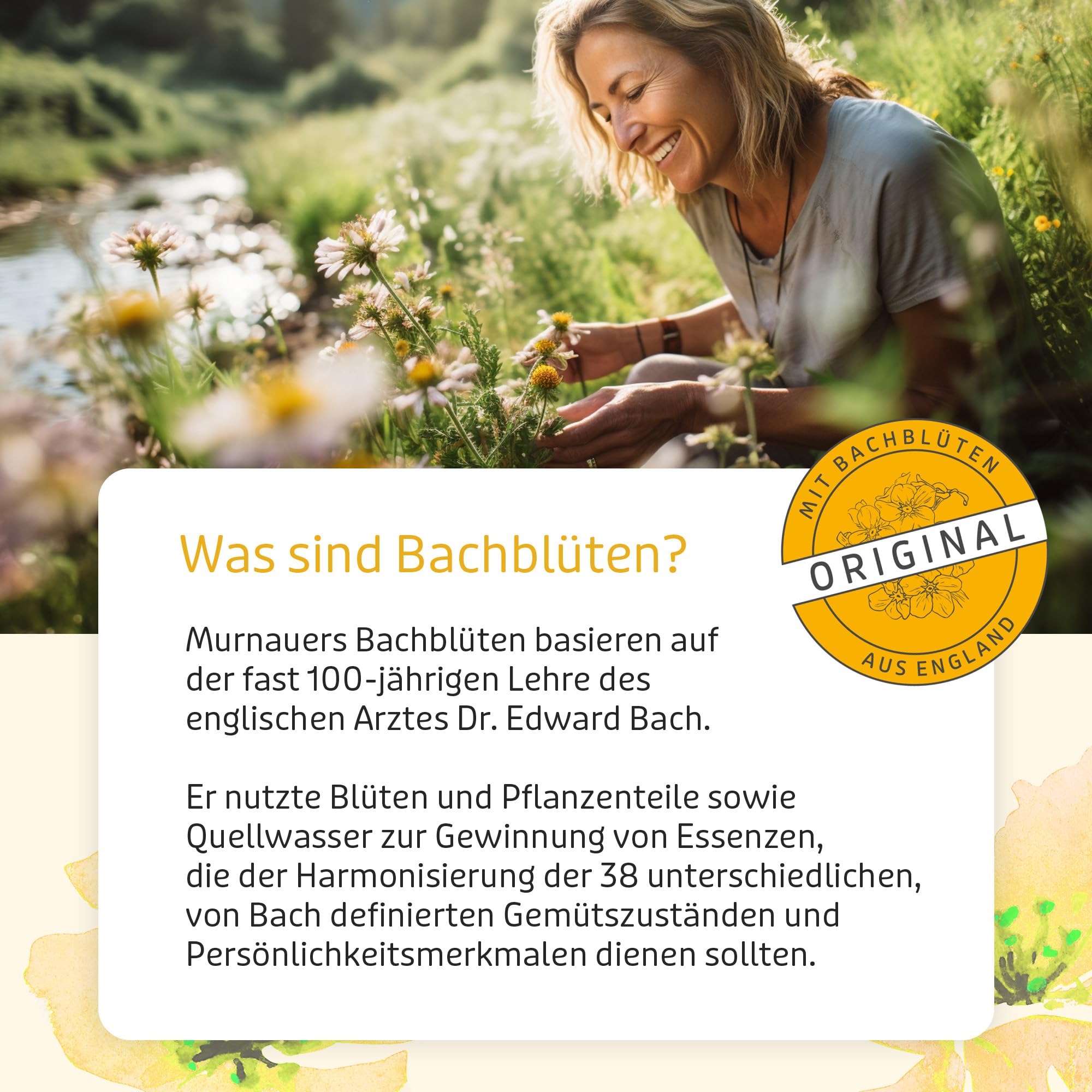 Murnauers Bachblüten Original Bonbons 8 x 50 g | Nr. 39 | Alltag in Balance |Mit Original Bachblüten nach Edward Bach aus England | Zuckerfrei | Glutenfrei | Laktosefrei