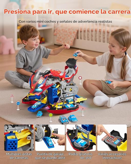 Foto 5 de 8 de VEVOR Juguete de Motor de Motocicleta, 25 uds de Juguete Mecánico con Piezas Extraíbles, Luces y Sonidos