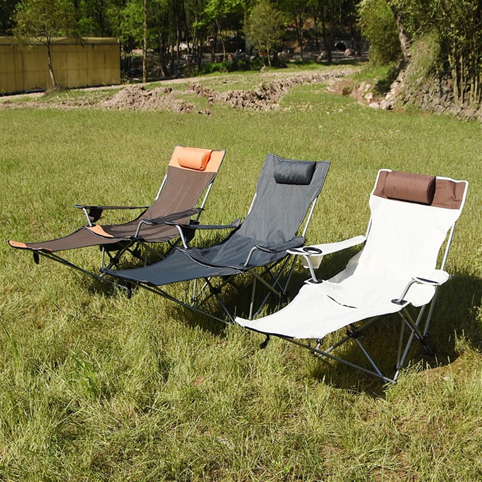 Silla De Pesca Schienale For Sedia Da Campeggio Pieghevole For Esterni Con Poggiapiedi Sedia Da Pisolino For Letto Portatile For Poltrona Da Spiaggia Pieghevole Da Pesca Da Campeggio Para Pesca Campi