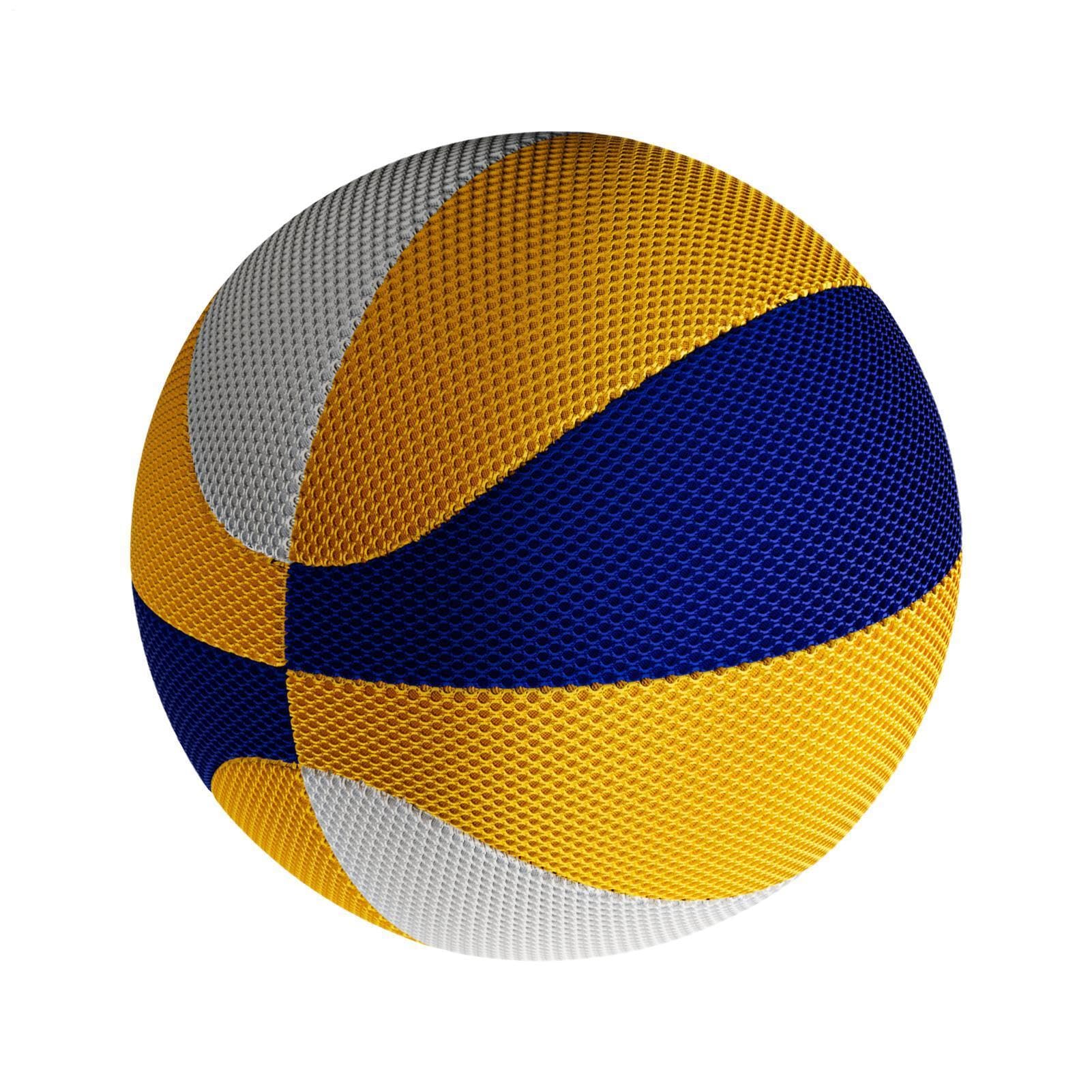 No Noise Basketball – Palla da allenamento in PU Airless | Anti Slip High Bounce Indoor Quiet Sport Ball Genitore Bambino Interazione Esercizio Teen Adulto Outdoor Game Training Equipment Graduazione