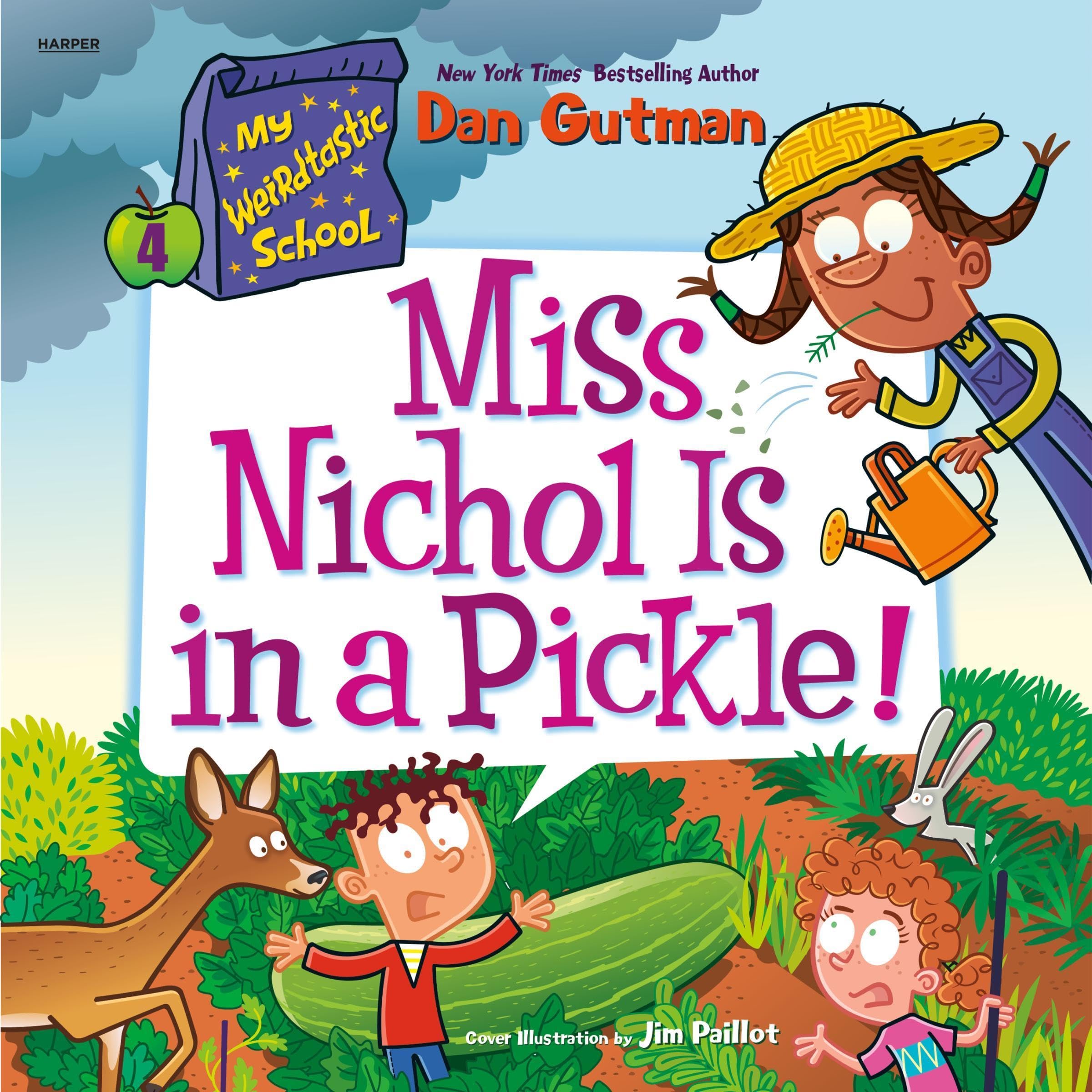 Cover art for My Weirdtastic School #4: Miss Nichol Is in a Pickle!