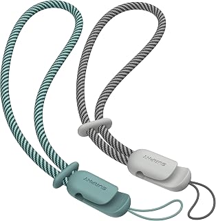 SURPHY 2 Stück Handykette Kurz Universal, Handschlaufe Handy Verstellbares
