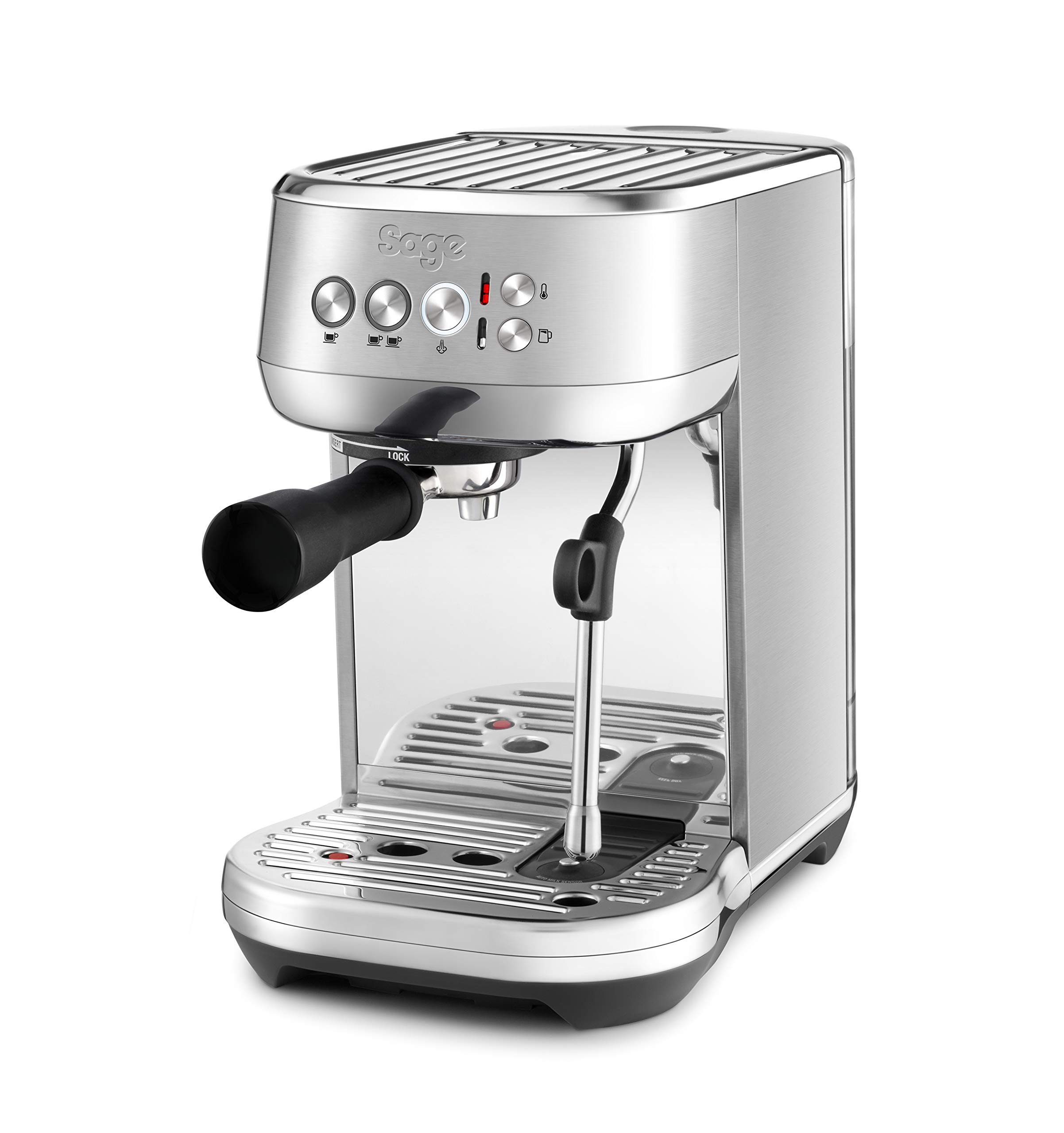 Sage The Bambino Plus Freestanding Espresso machine Black,Stainless