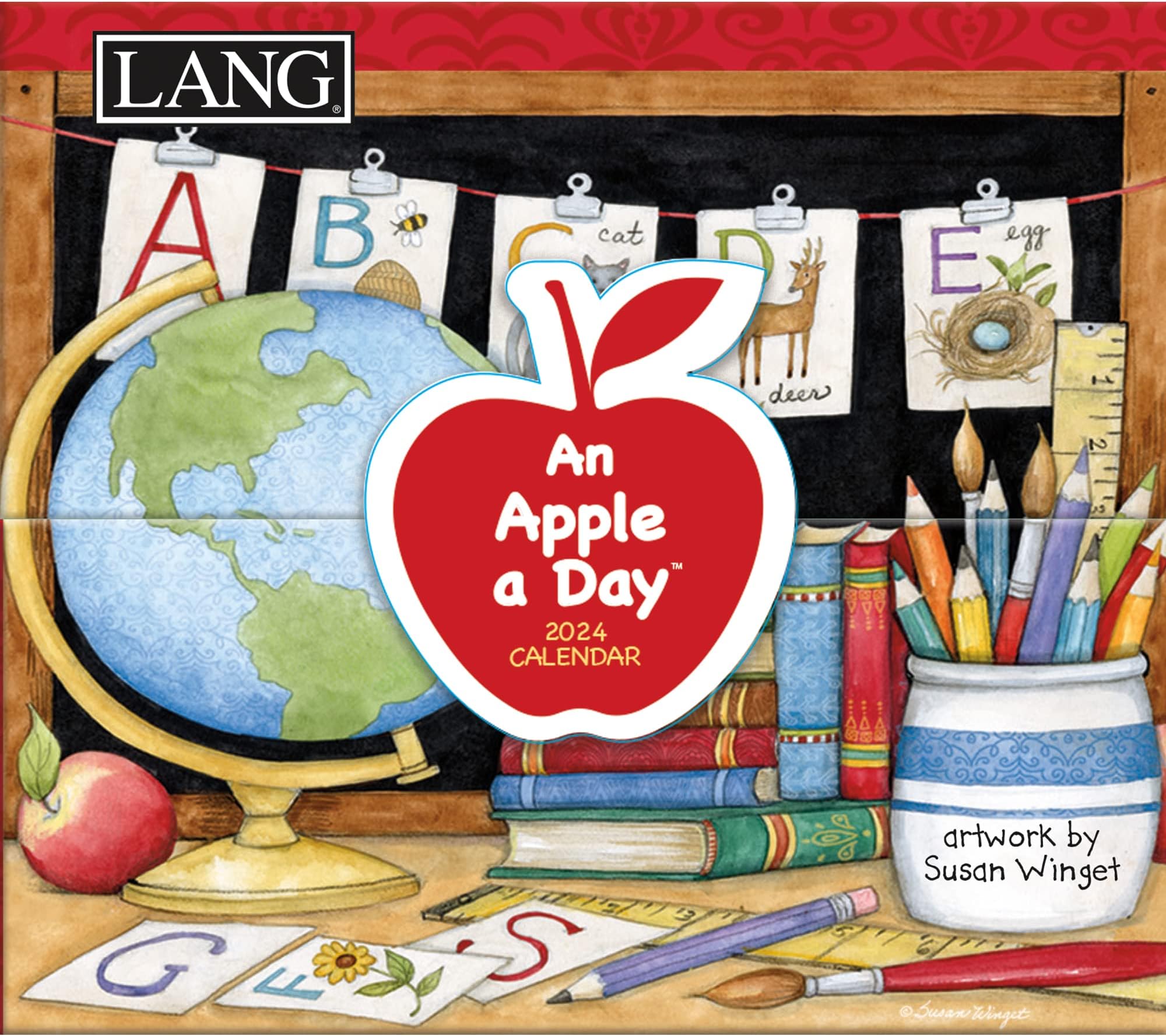 Langan Apple A Day 2024 365 Daily Thoughts (24991015500)