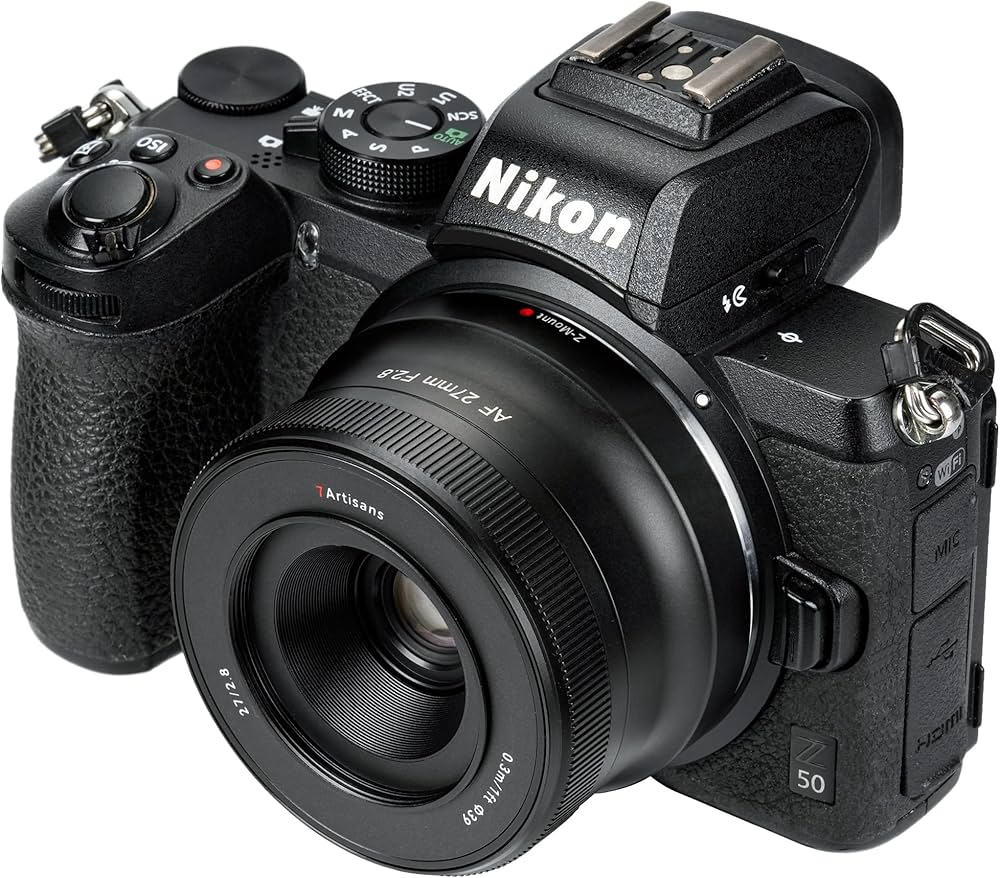 Amazon.co.jp: 7artisans 27mm F2.8 オートフォーカスカメラ