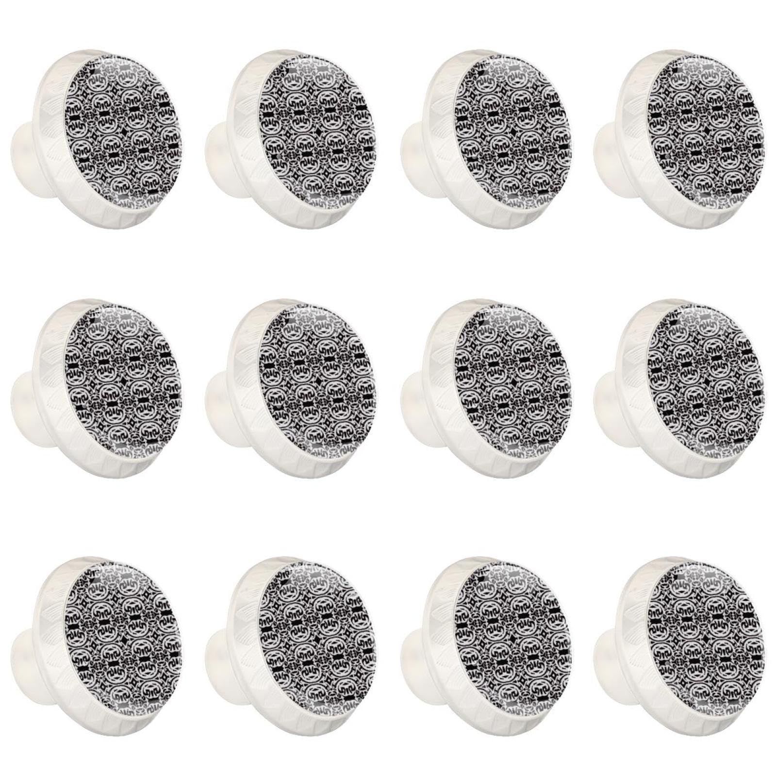 Boutons de tiroir en verre tendance pour poignée de meuble et cuisine moderne