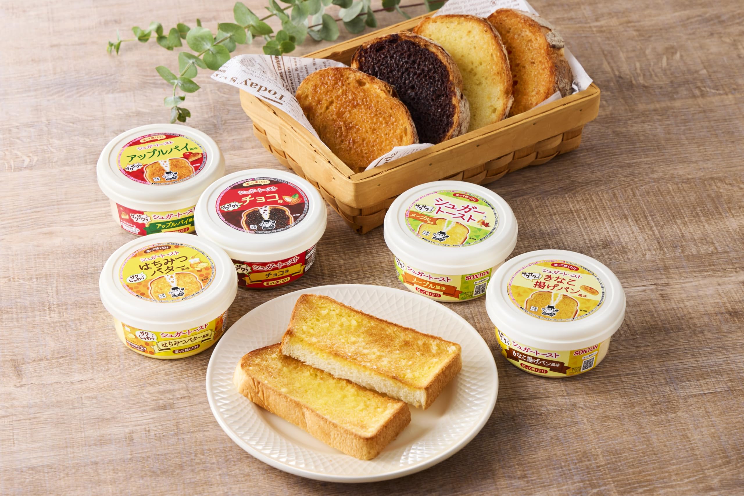 Amazon | シュガートースト はちみつバター風味 90g | ソントン