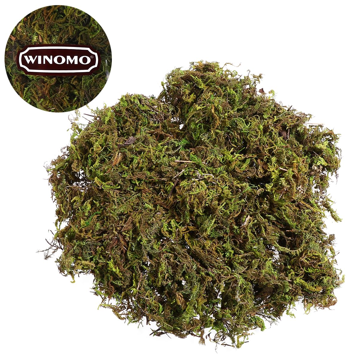 IMIKEYA Künstliche Moos, Flechten, künstliche Grünpflanzen für Zuhause, Garten, Terrasse, Dekoration, 3 Packungen (60 g)
