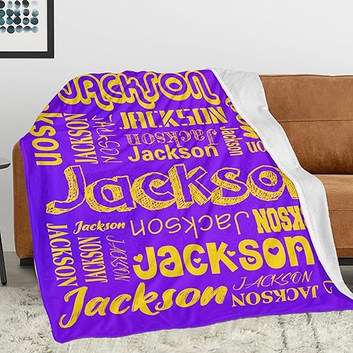 Vista 80 de Manta personalizada con texto, manta personalizada con nombre para madre, padre, adultos, amigos, amantes, perros, mascotas, manta de franela 01