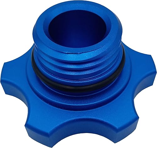 Miniatura 4 de Tapa de llenado de aceite de motor de aluminio compatible con Chrysler Dodge Jeep Ram Mitsubishi Mini 1993-2020