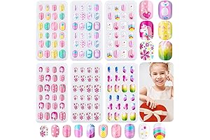 Thrilez 144 Press-on Nails for Girls: Endless Pretend and Glam