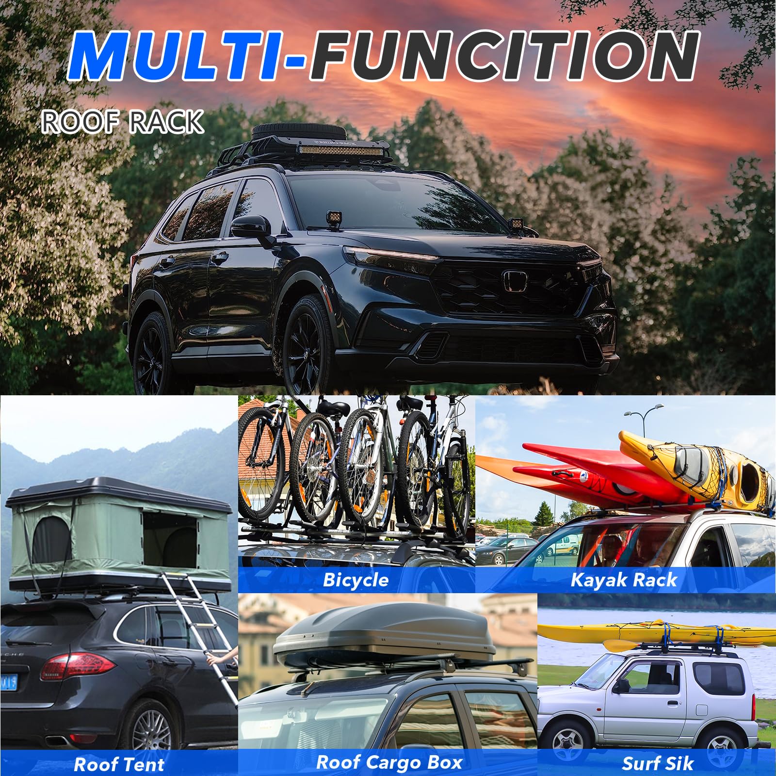 Honda CR-V RD4.5.6 US純正ルーフラック 送料無料】Honda CR-V RD4.5.6