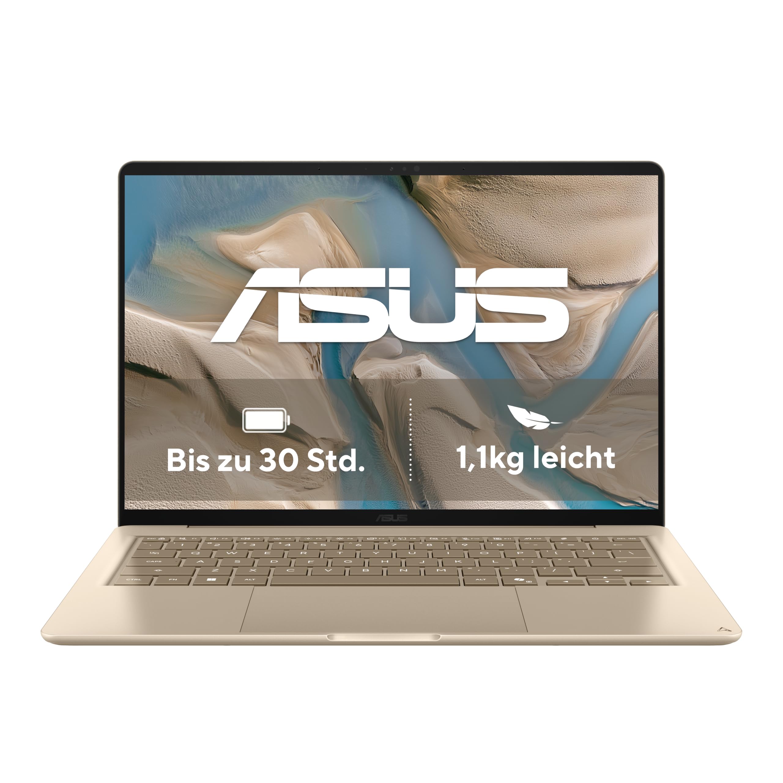 ASUS Zenbook 14 UX3480QA-U1157W | Ordinateur Portable | Snapdragon X | 16 Go | 512 Go