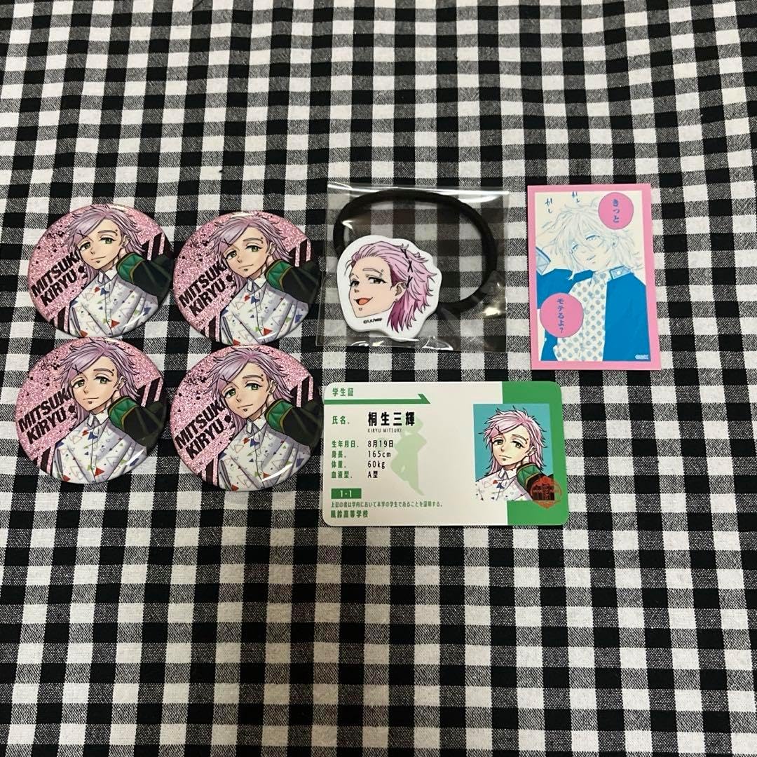 ウィンブレ展 桐生三輝セット WIND BREAKER 桐生三輝 缶バッジ 30個 Amazon