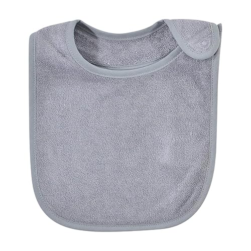 Miniatura 5 de Hudson Baby Rayón unisex para bebé de bambú de rizo baberos, color negro y blanco, talla única Negro Blanco,Azul Naranja Lima,Cítrico,púrpura, menta