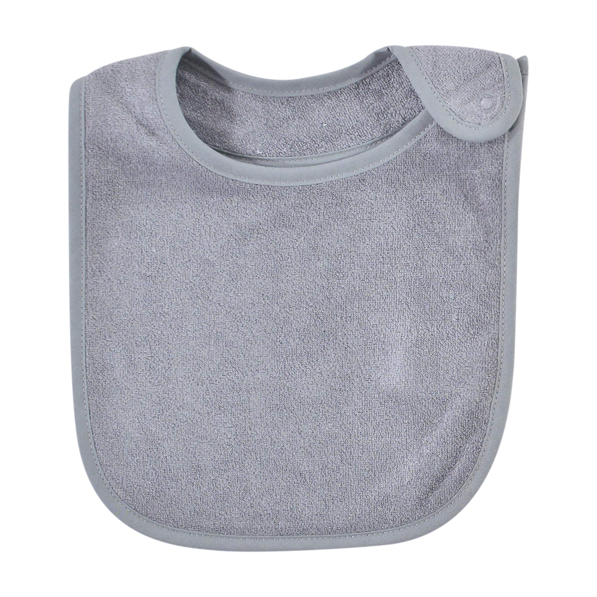 Hudson Baby Unisex sztuczny jedwab z bambusowego śliniaczek frotte, czarny biały, jeden rozmiar bandana