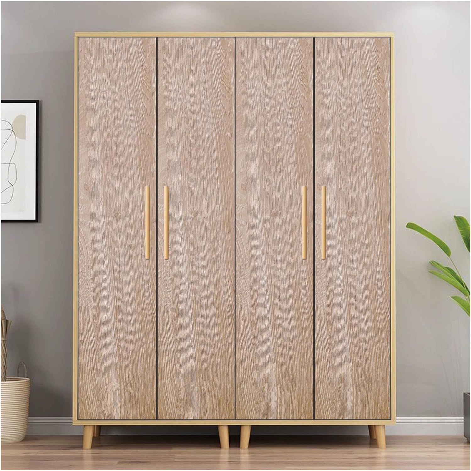 Peel and Stick Wallpaper Contact Paper Wood Oak Wood Grain Contact Paper Thicken Textured for Cabinets and Drawers Countertops Waterproof Self Adhesive Vinyl 23.6" x 196"