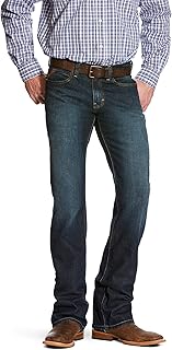 Men's M7 Stretch Extra Slim Fit Rocker Boot Cut Jean