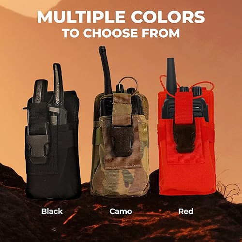 Miniatura 8 de StrapPack - Bolsa de clip para radio y GPS, accesorio de mochila para cazadores, socorristas, seguridad pública, excursionistas y viajeros