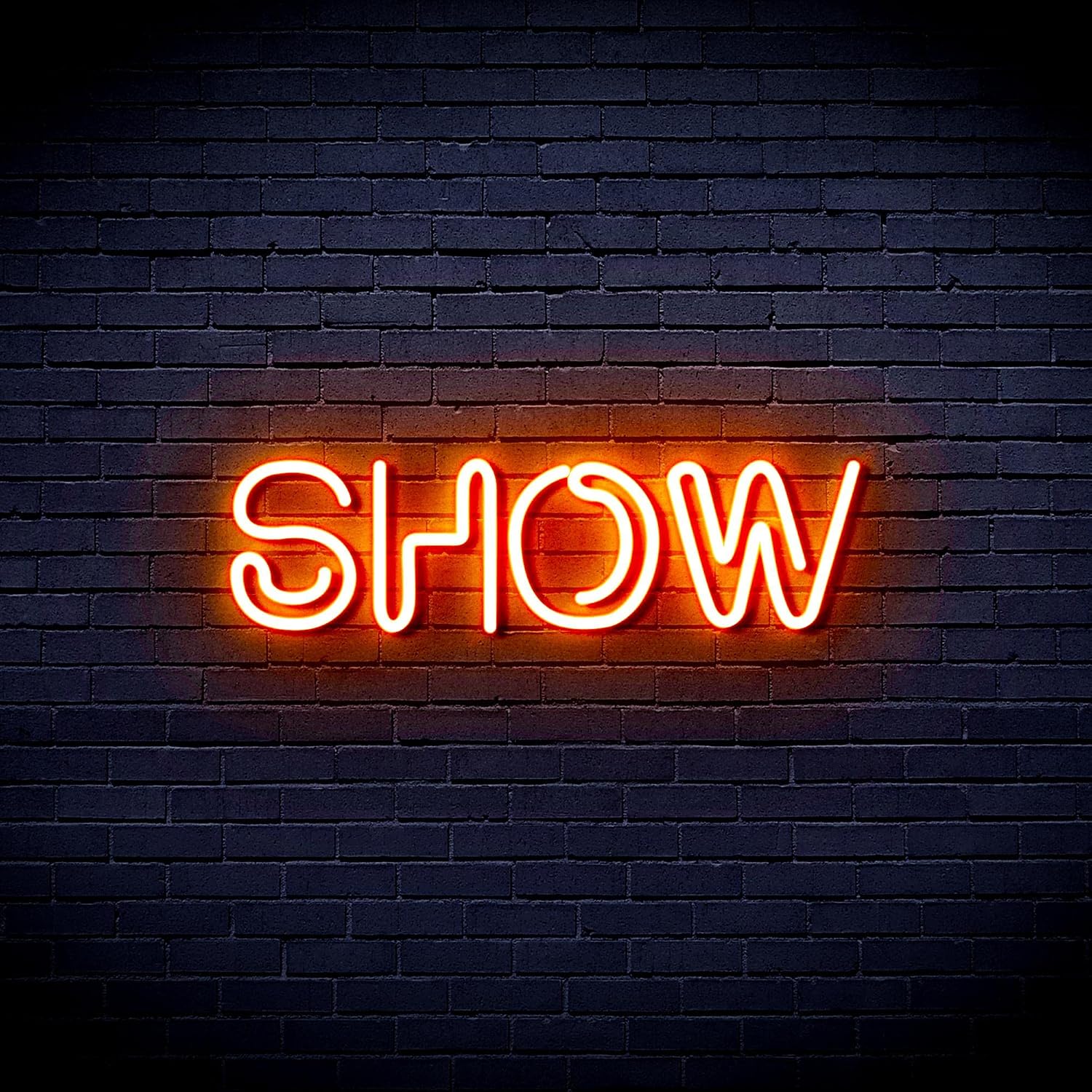 ADVPRO Show Flex Silicone LED Neon Sign - Orange - st16s53-fnu0379-o