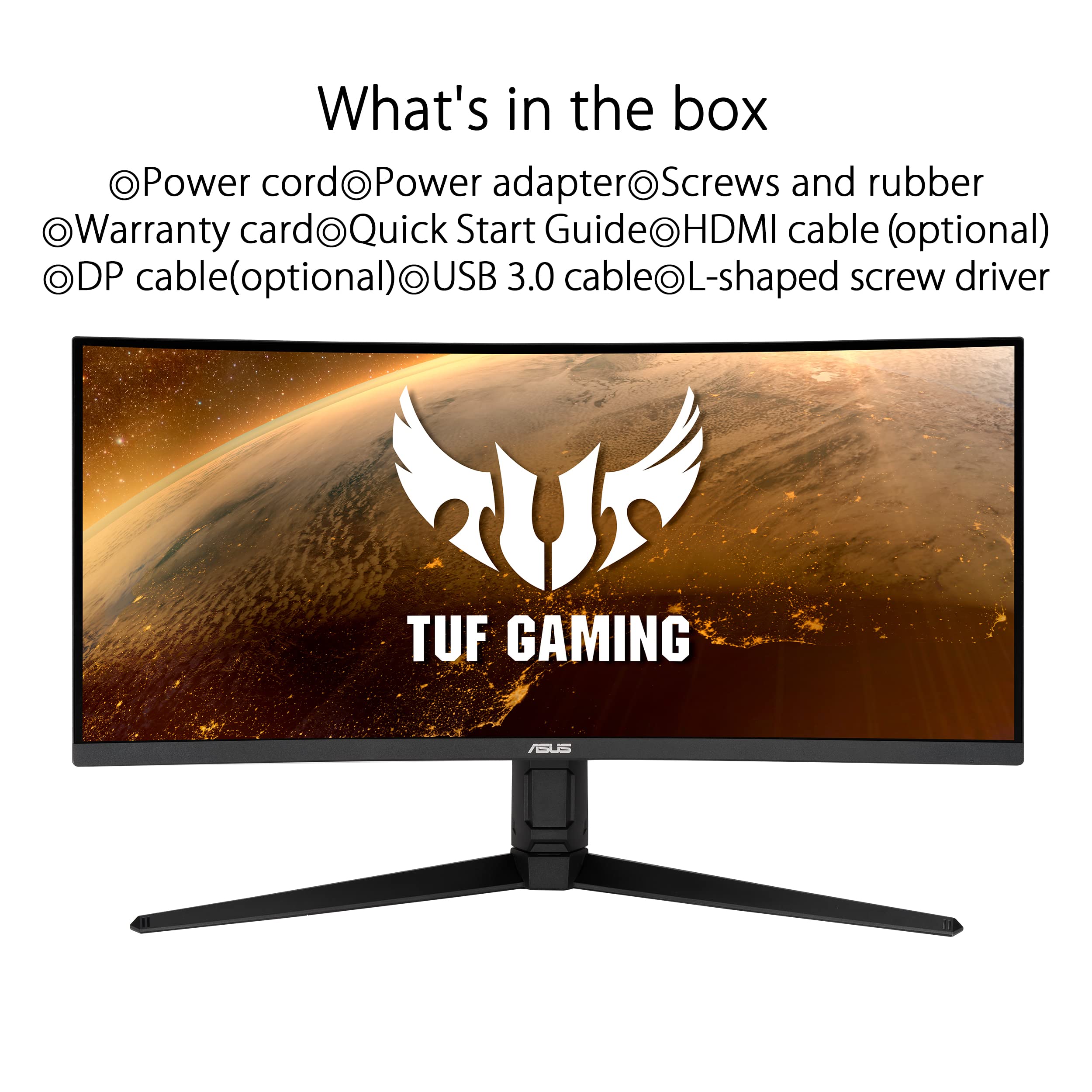ASUS TUF Gaming VG34VQL1B 34 Zoll WQHD 165Hz Ultrawide Gaming Monitor