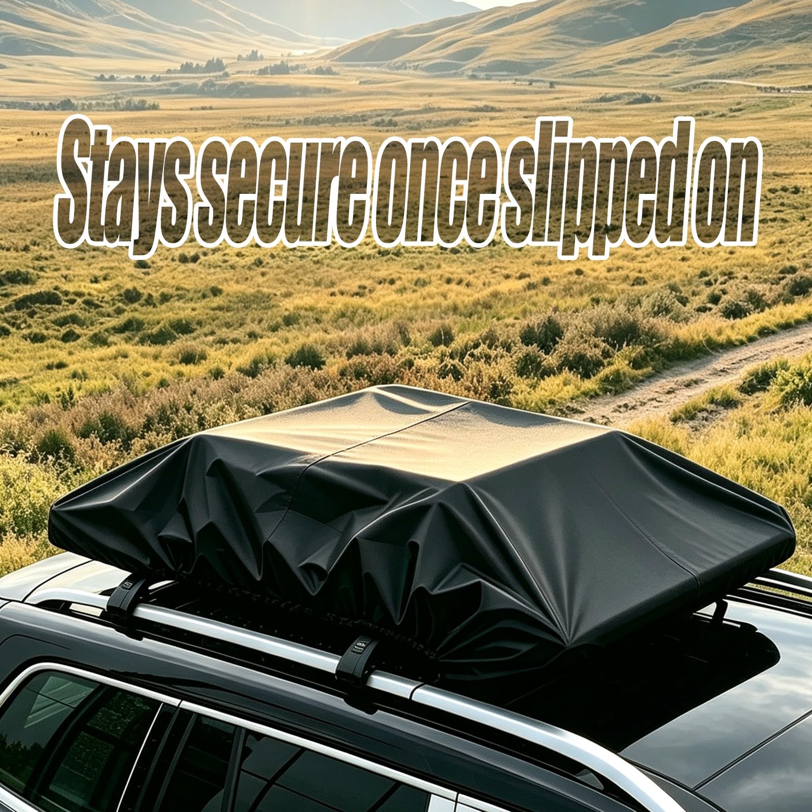 Copertura tetto auto impermeabile resistente al sole alla polvere e vento | Adatto a un'ampia gamma veicoli tra cui berline SUV e camion per soddisfare esigenze di campeggio e di viaggio(2.7*1.7M)