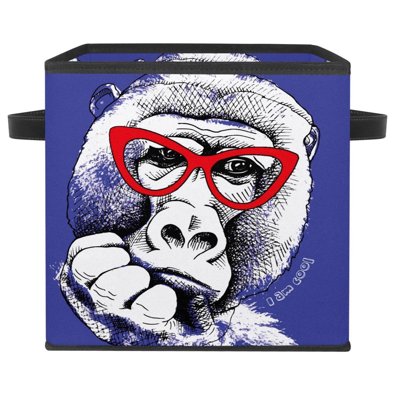 Cube de rangement enfant Funny Gorila idéal pour chambre et jouets