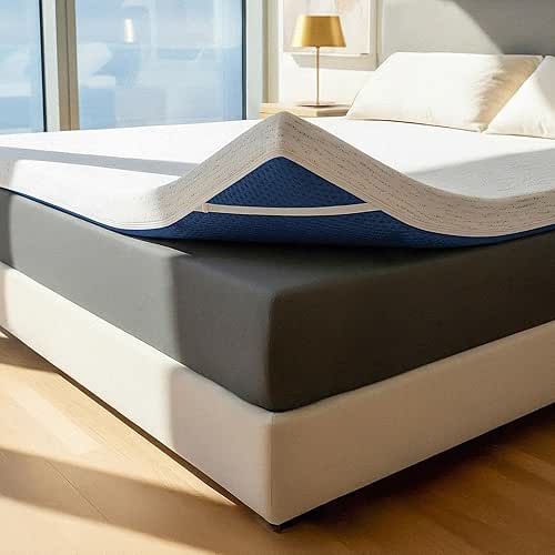ViscoSoft 3 Inch Memory Foam Mattress Topper Twin XL -