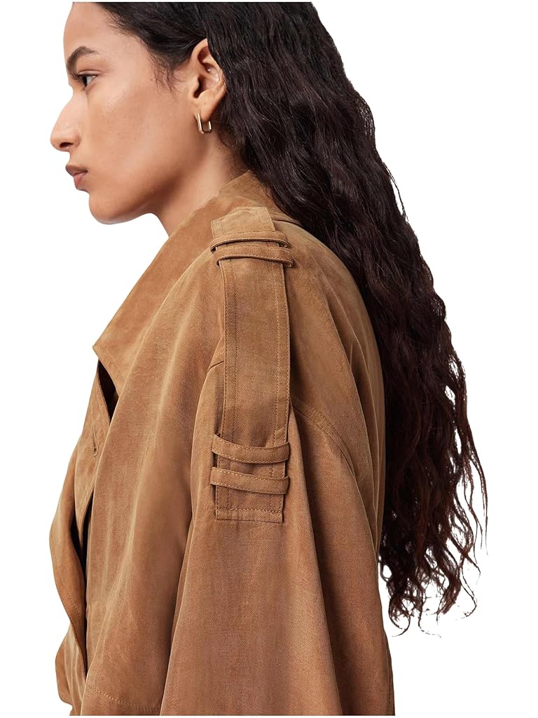 Tan AllSaints Linnie Trench