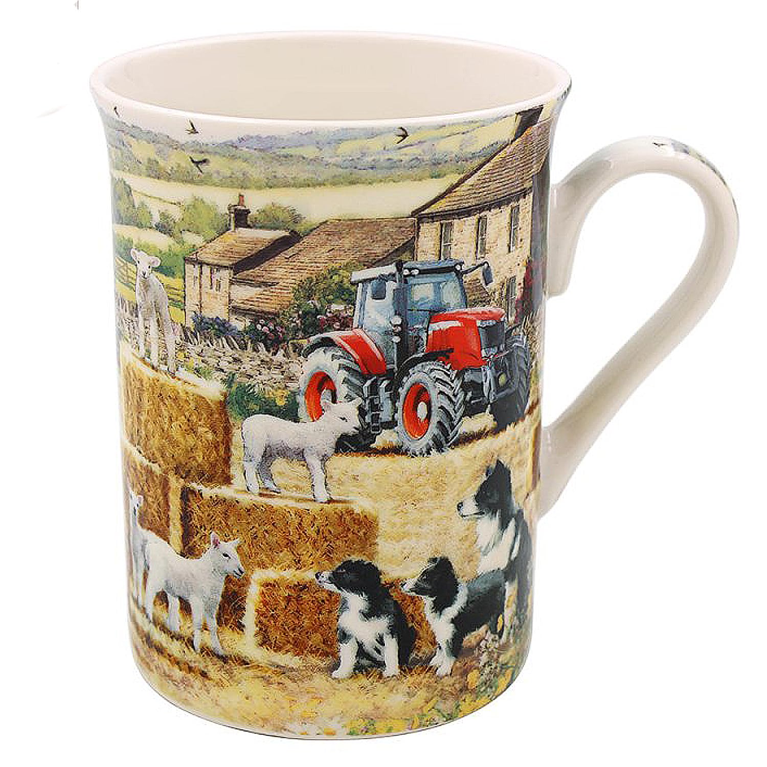 The Leonardo Collection Lesser & Pavey Collie & Sheep Mug | Ceramic Coffee Mugs for Home or Work | Premium Design Mugs for All Occasions | Lovely Mugs for Tea, Coffee & Hot Drinks - Macneil Studios