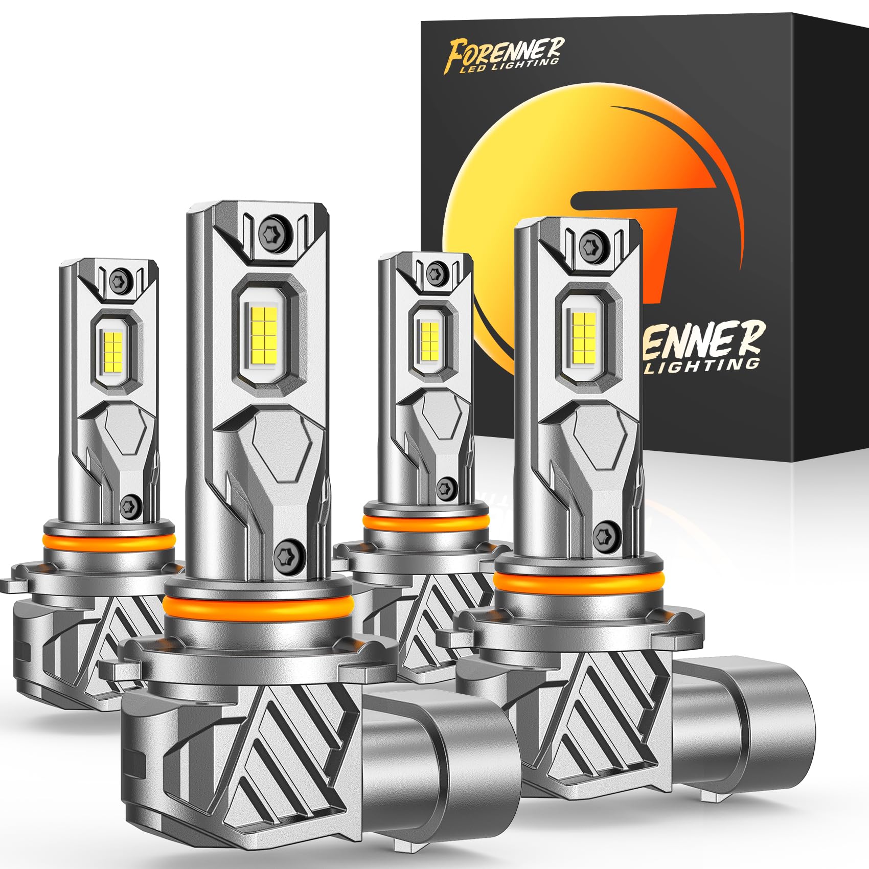 FORENNER 9005 9006 Light Bulbs Combo