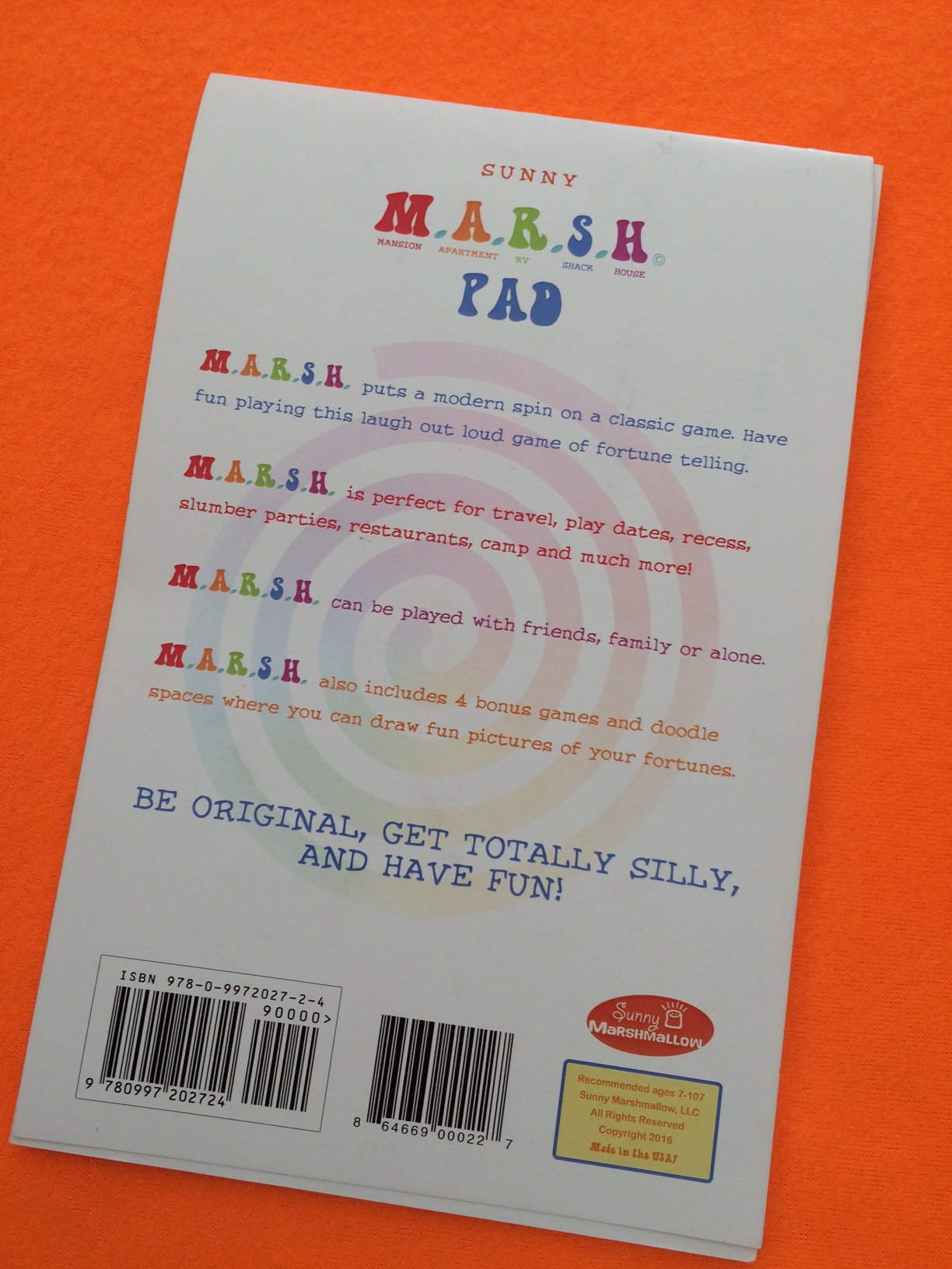 Sunny Marshmallow Marsh Game PAD