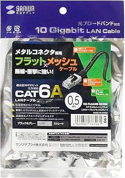 サンワサプライ CAT6A LANケーブル 100m Amazon.co.jp: サンワサプライ(Sanwa Supply) LANケーブル CAT6A