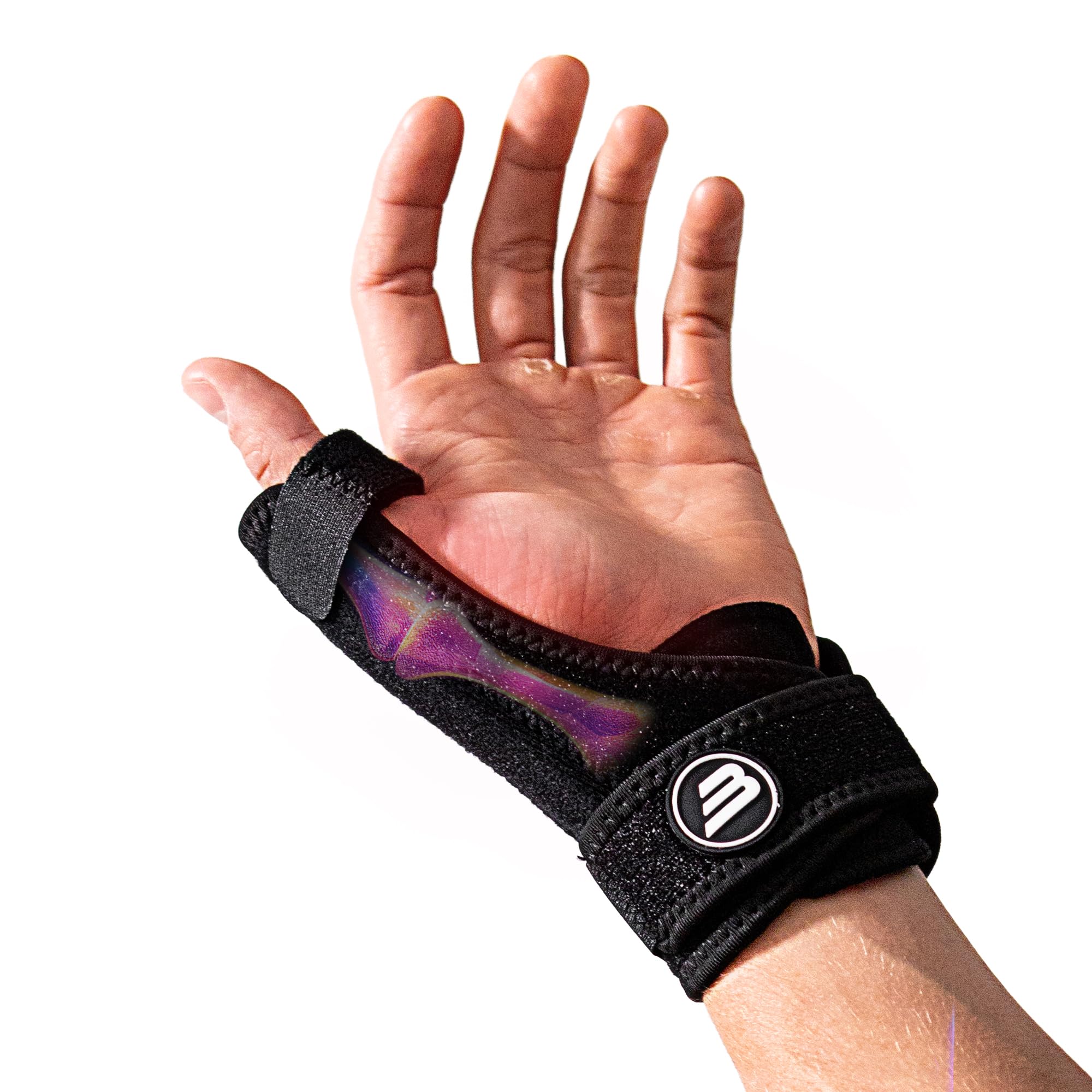 Bionix Thumb Support for Arthritis - Hand & Wrist Brace for Trigger Thumb, De Quervain's Tenosynovitis, Tendonitis, Carpal Tunnel, Injuries & Pain - Breathable Thumb Splint Left & Right Hand Support