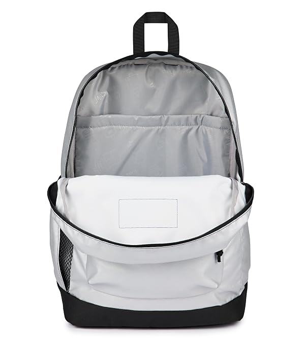 JanSport Cross Town Plus Remix Backpack - Padded Back Panel, Laptop Sleeve, and Front Pocket Organizer - Shine by JanSport - Used condition - Image 5