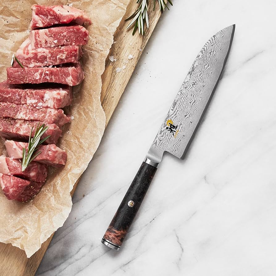 Amazon.com: Miyabi Black 5000MCD67 5.5-inch Santoku Knife: Home Amazon.com: Miyabi Black 5000MCD67 5.5-inch Santoku Knife: Home