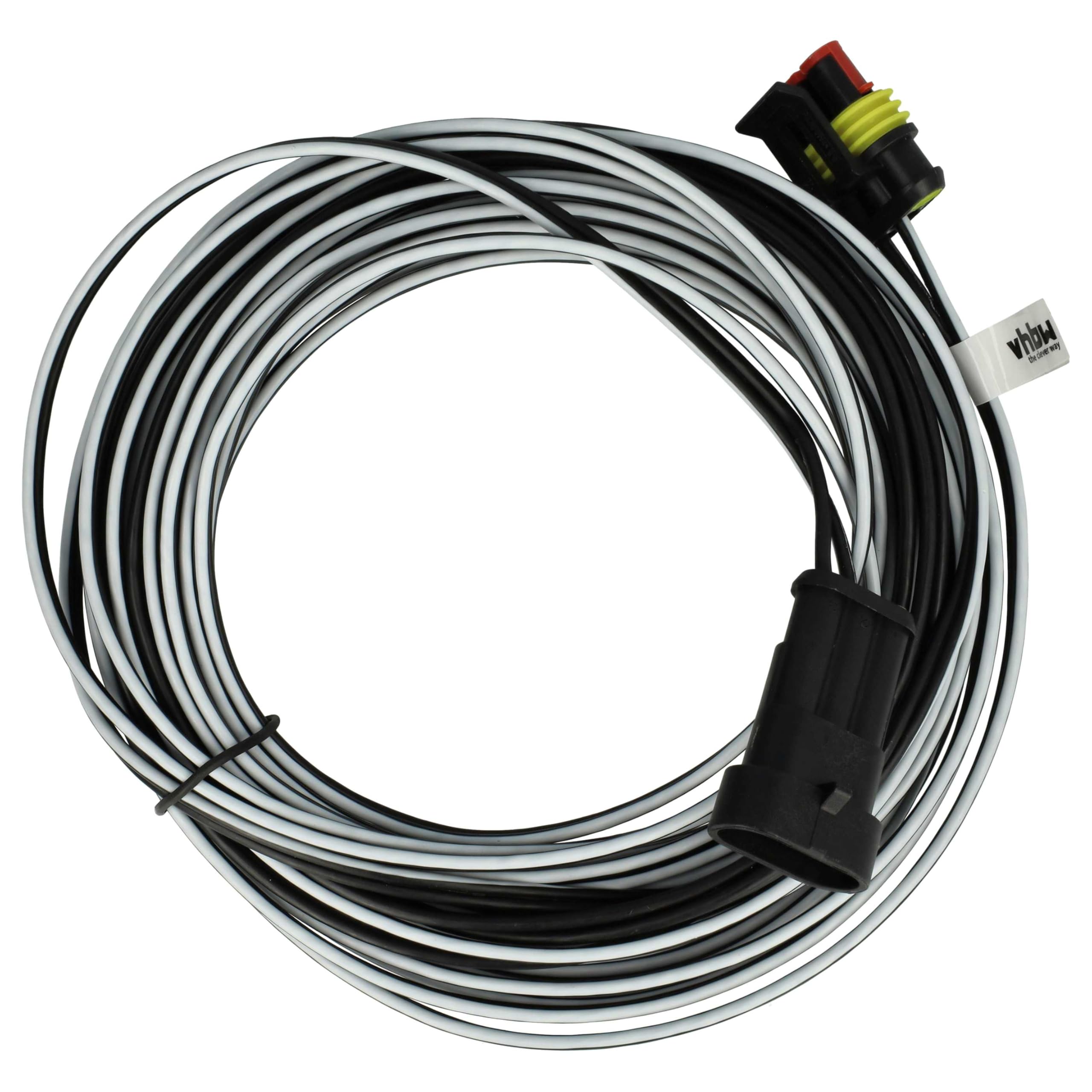 vhbw Kabel transformatorowy niskiego napięcia kompatybilny z Gardena Robotic R38Li, R40Li, R80Li, SILENO city, Sileno+ R100Li - 10 m