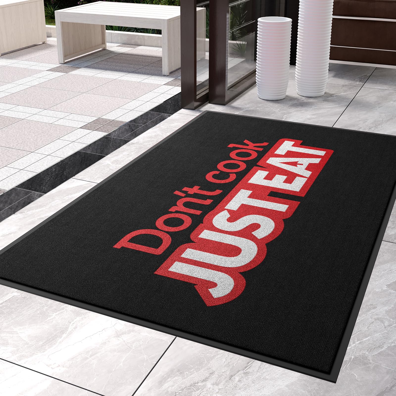 FSL Dormts Custom Area Rug with Any Size Color Logo Shape Floor Entryway Door Mat Welcome Carpet for Home Indoor/Outdoor Runner Washable Ruggable Non Slip Durable
