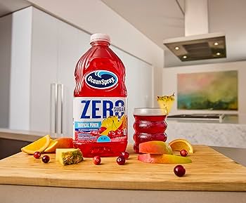Amazon.com : Ocean Spray® ZERO Sugar Tropical Punch Juice Drink