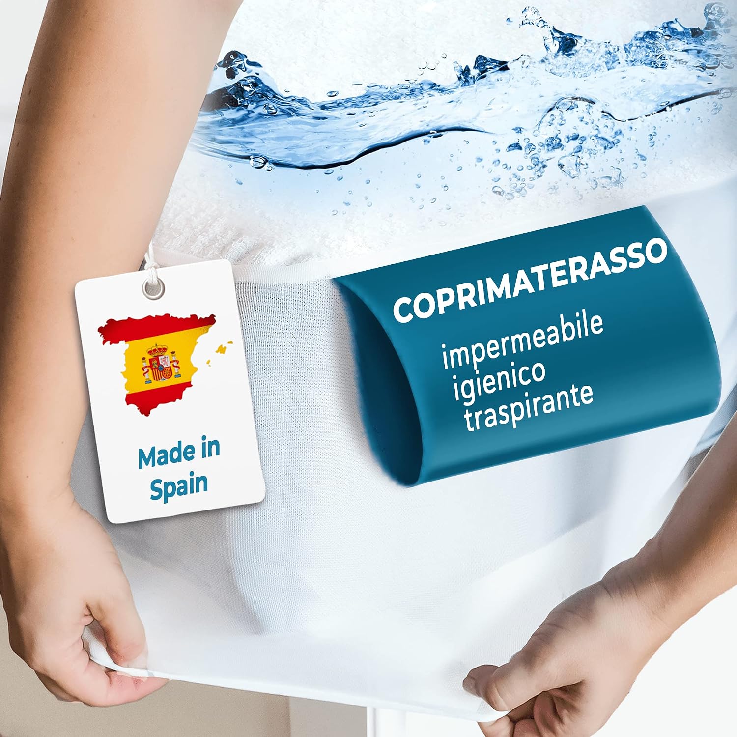 Coprimaterasso per lettino culla e carrozzina