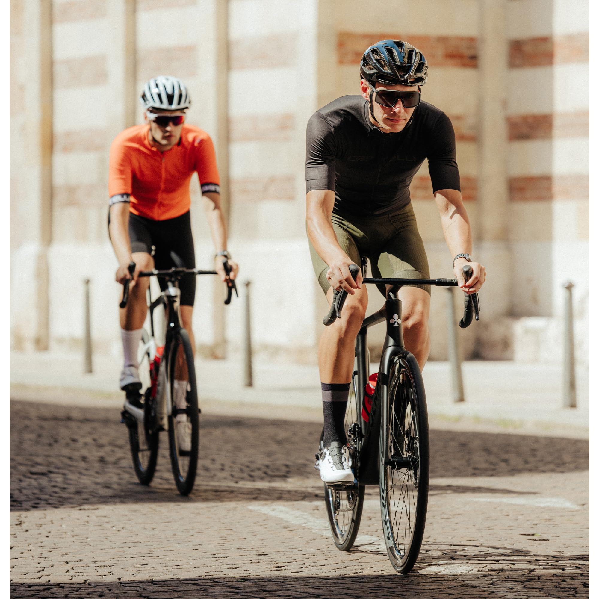 Castelli Men’s Prologo Lite Jersey, Lightweight Quarter Length Sleeve with Pockets for Road, Gravel Biking I Cycling