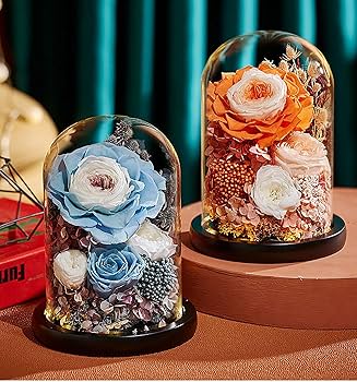 Amazon｜プリザーブドフラワー LEDライト フラワーアレンジ お花