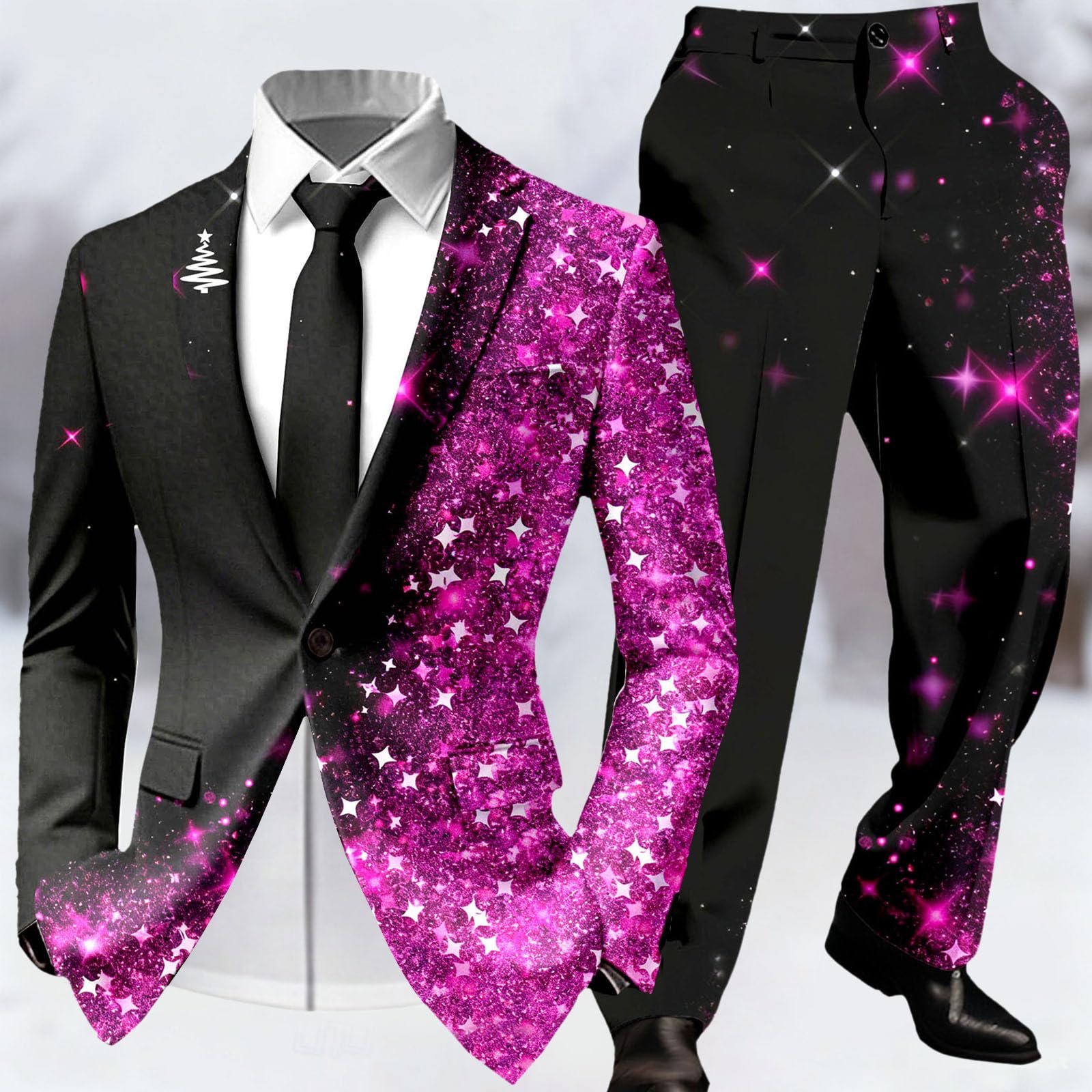 Conjunto genérico hombre 2 piezas algodón chándal correr alto bajo manga larga con capucha pantalones con cordón suave y cómodo, transpirable cálido urbano casual A14