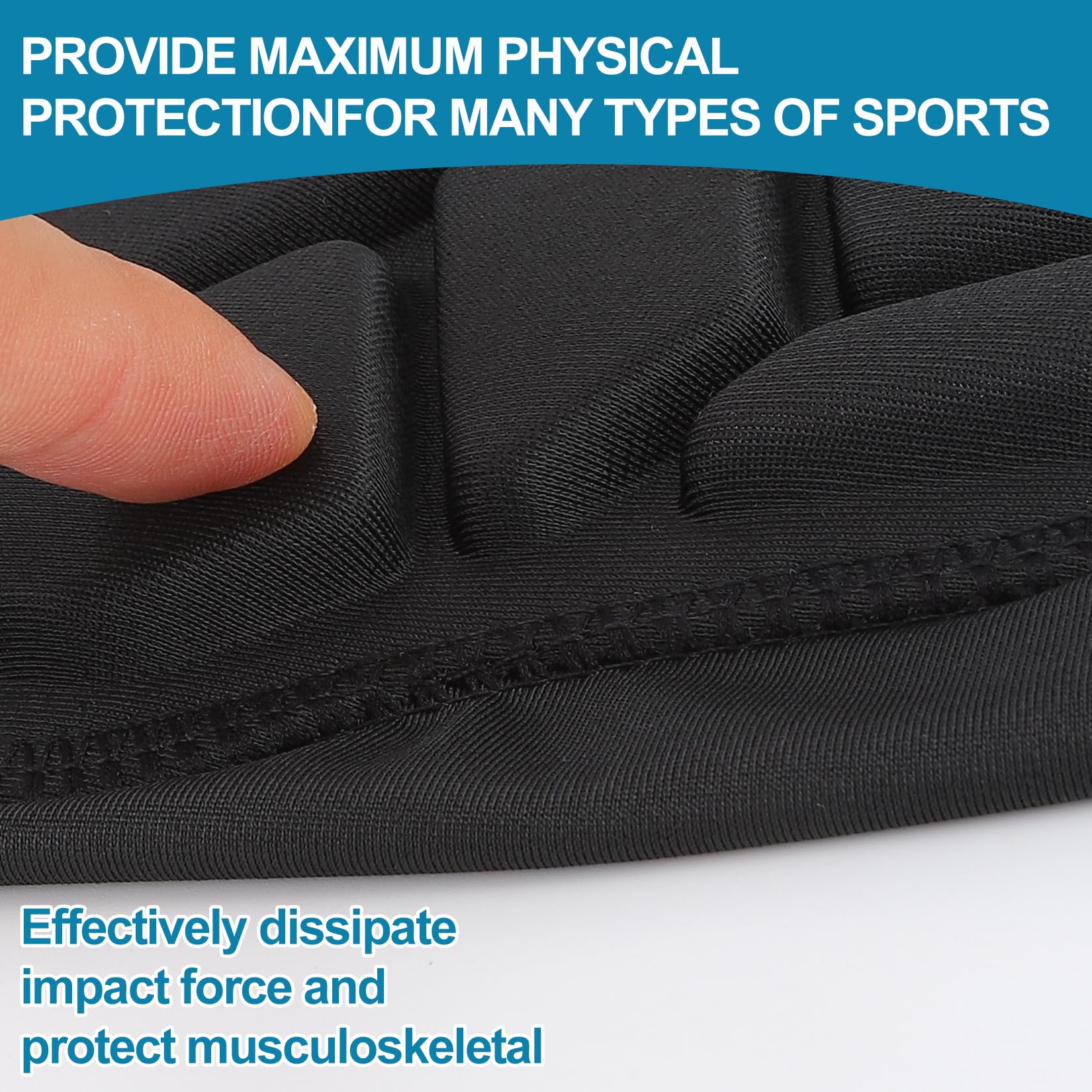 Gomito sportivo imbottito a compressione, confezione da 2 pezzi, protezione antiurto per calcio, basket, pallavolo, calcio, bambini, uomini e donne