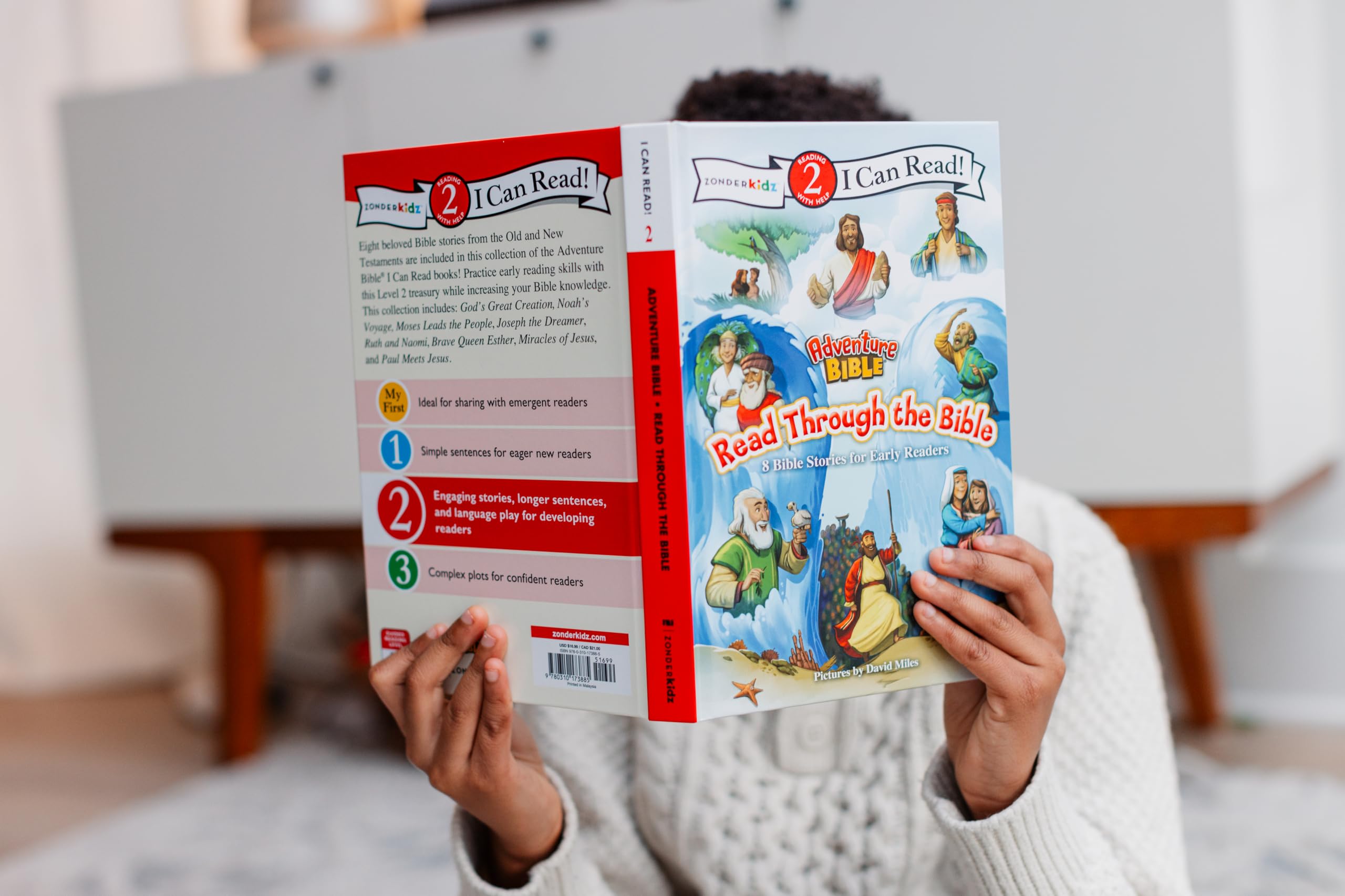 Adventure Bible Read Through the Bible: 8 Bible Stories for Early Readers (Level 2 I Can Read) - Image 6