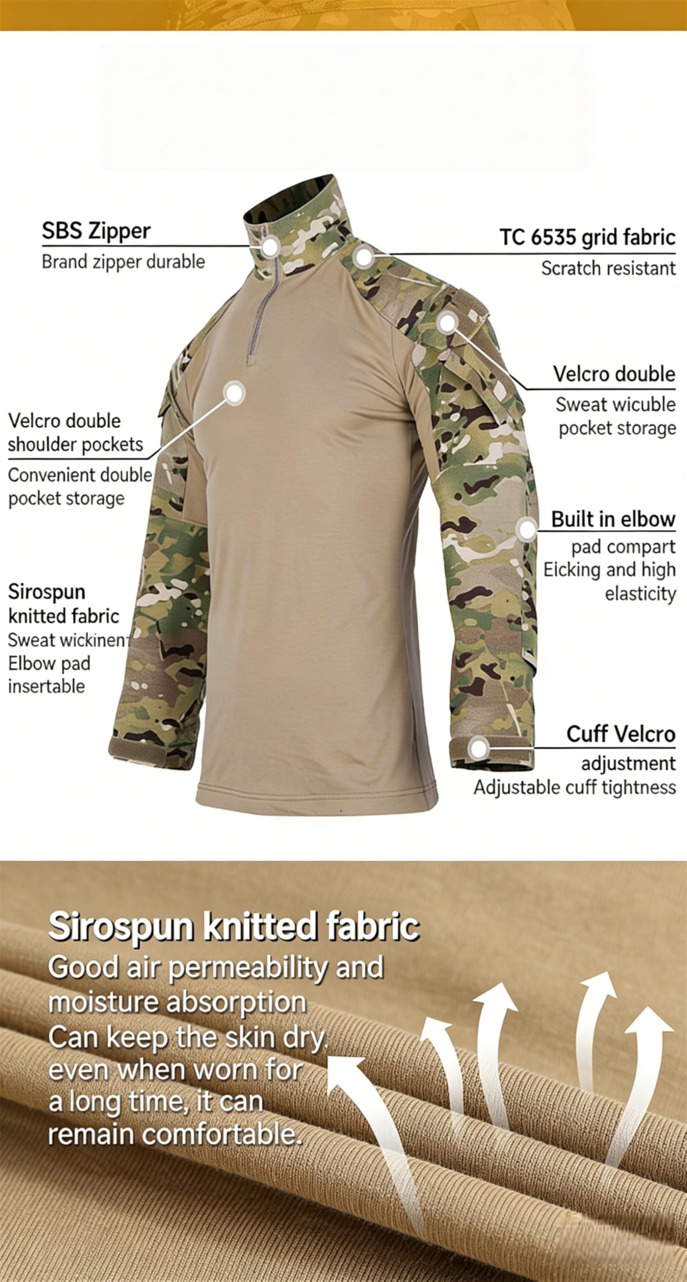 Herren G3-Kampfanzug, Militär-Bekleidungsset, taktische Tarnkleidung, Jagd, Uniform, Paintball, Armee-Ausrüstung, Outdoor-Oberteil, Hose