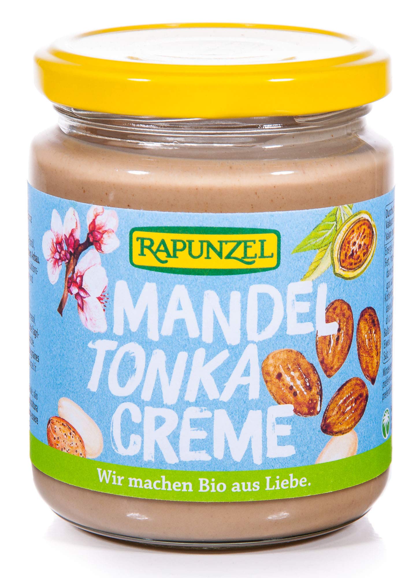 MANDEL-TONKA CREME Rapunzel 3x250g NEU